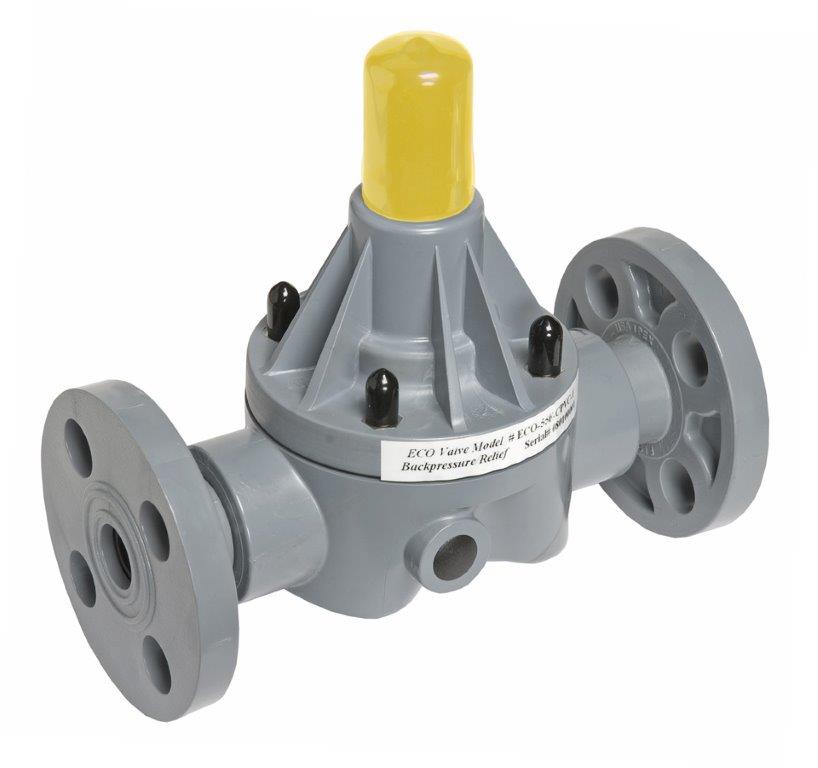 Eco Valve Flanged Valve in CPVC